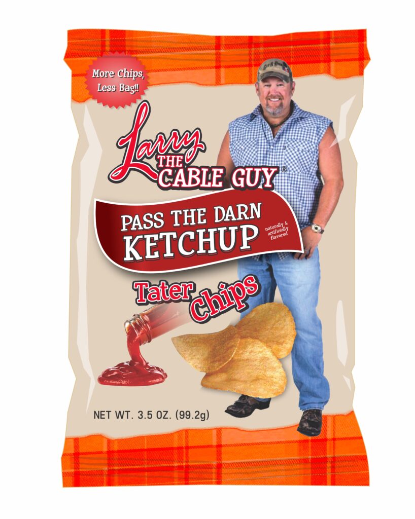 Larry The Cable Guy Pass The Darn Ketchup Celebrity Snacks